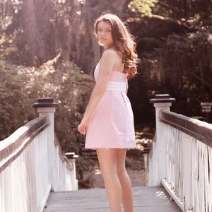 LILLY PULITZER | BETSEY STRAPLESS DRESS